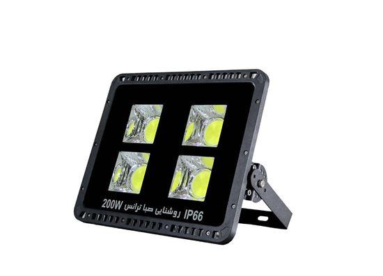 پرژکتور پنجره ای گرد 200w صباترانس